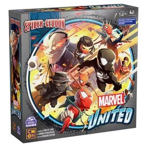 Spin Master Marvel United Spider-Geddon Board Game Spider-Man for Adults & Kids